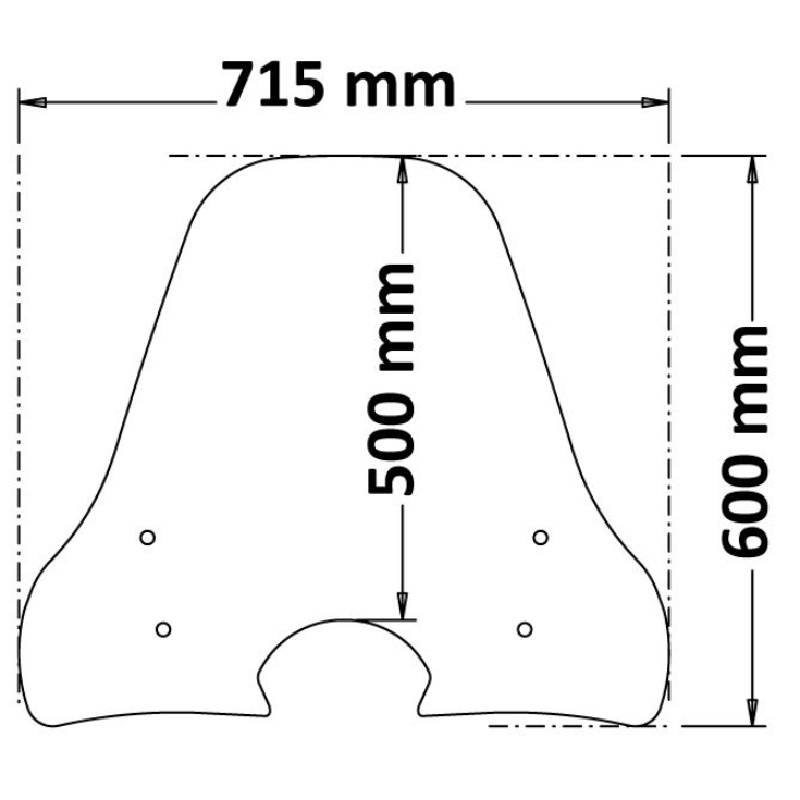 Parabrisas proteccion media con pantalla proteccion solar honda sh mo 125